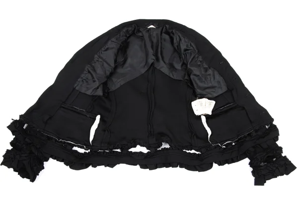 COMME des GARCONS Poly Frill Cutting Jacket K-169574_015