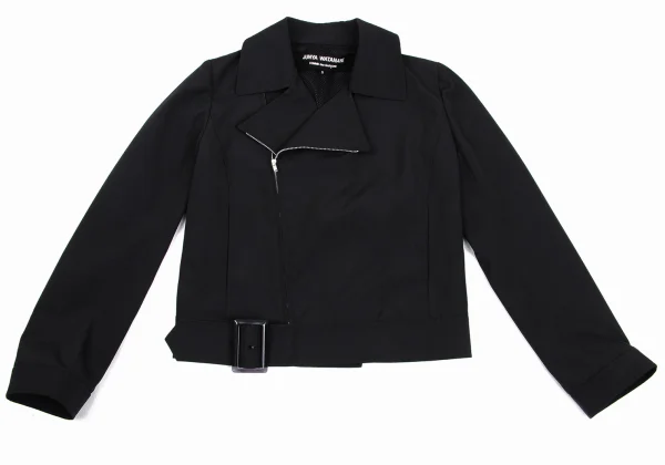 JUNYA WATANABE COMME des GARCONS Mesh Lined Poly Motorcycle Jacket K-169575_002