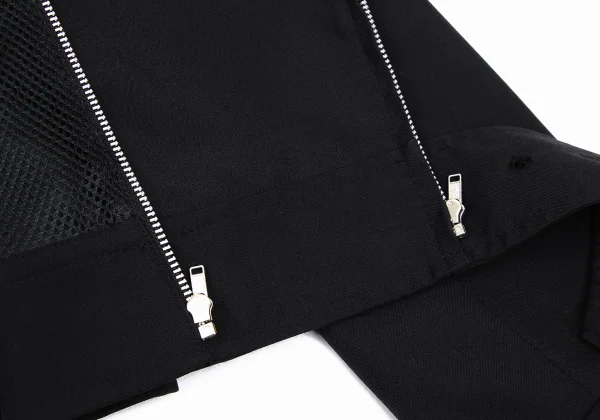 JUNYA WATANABE COMME des GARCONS Mesh Lined Poly Motorcycle Jacket K-169575_013