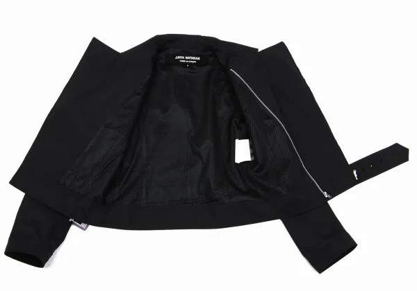 JUNYA WATANABE COMME des GARCONS Mesh Lined Poly Motorcycle Jacket K-169575_015