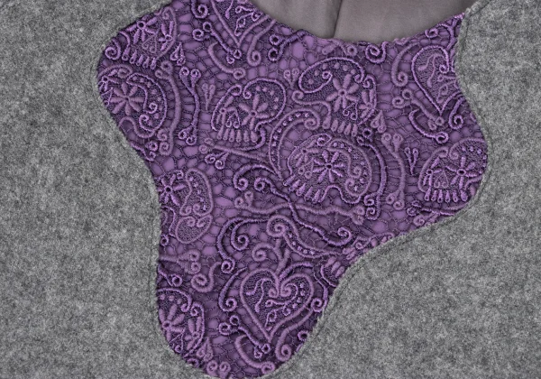 UNDERCOVER Decolletage Embroidery Short-sleeved Dress K-169576_005