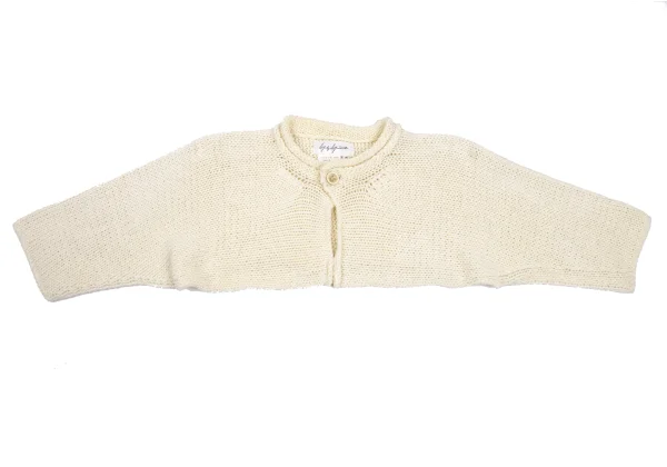 Yohji Yamamoto FEMME Cotton Knit Short Bolero Cardigan K-169577_002