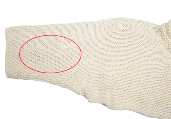 Yohji Yamamoto FEMME Cotton Knit Short Bolero Cardigan K-169577_006