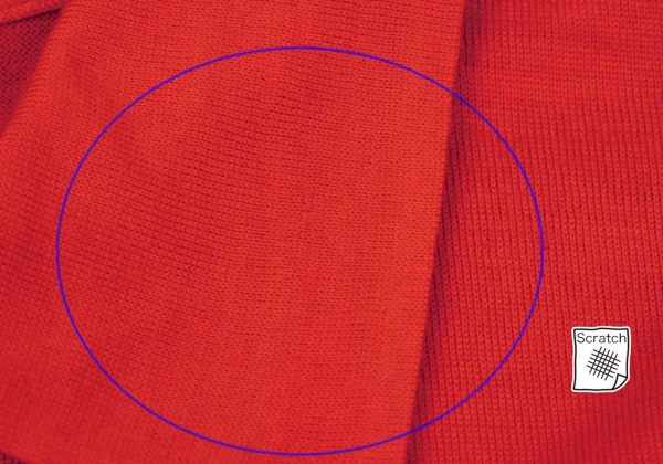 tricot COMME des GARCONS Dyed Frill Trim Knit Shirt K-169578_005