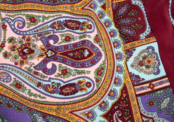 COMME des GARCONS Paisley Pattern Velvet Bolero K-169579_016