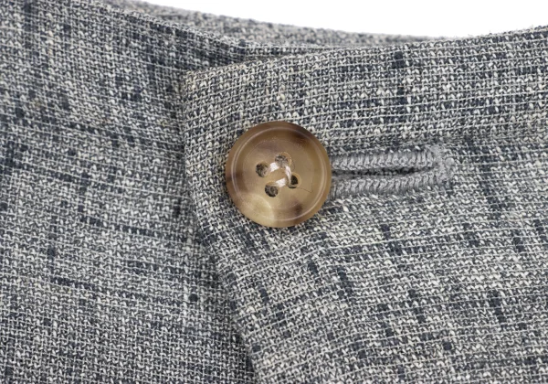 Y's Linen Blend Wrap Design Shorts K-169580_004