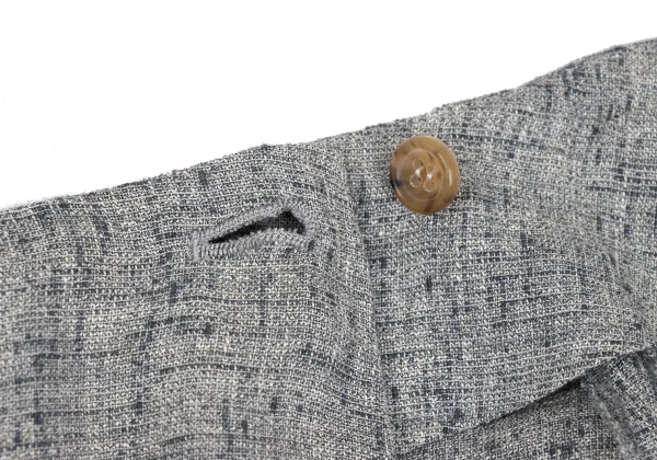 Y's Linen Blend Wrap Design Shorts K-169580_013