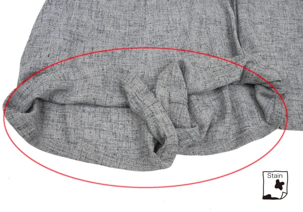 Y's Linen Blend Wrap Design Shorts K-169580_015