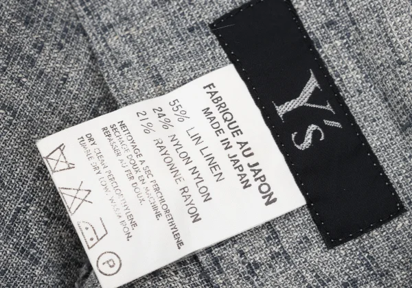 Y's Linen Blend Wrap Design Shorts K-169580_019