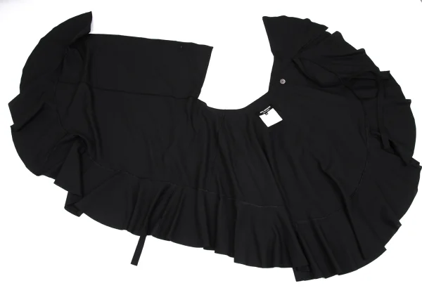 JUNYA WATANABE COMME des GARCONS Poly Wool Frill Wrap Skirt K-169581_009