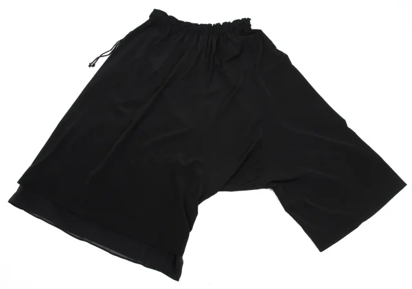 Y's Layered Design Asymmetrical Wide Dropped Crotch Pants K-169584_010