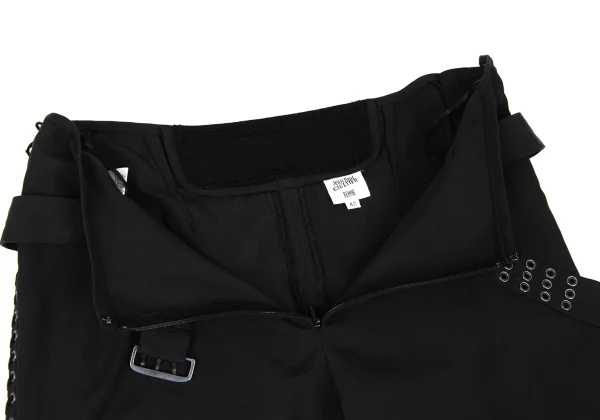 Jean Paul GAULTIER FEMME Side Lace-up Belted Pants K-169585_006