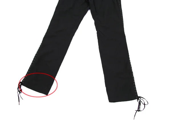 Jean Paul GAULTIER FEMME Side Lace-up Belted Pants K-169585_015