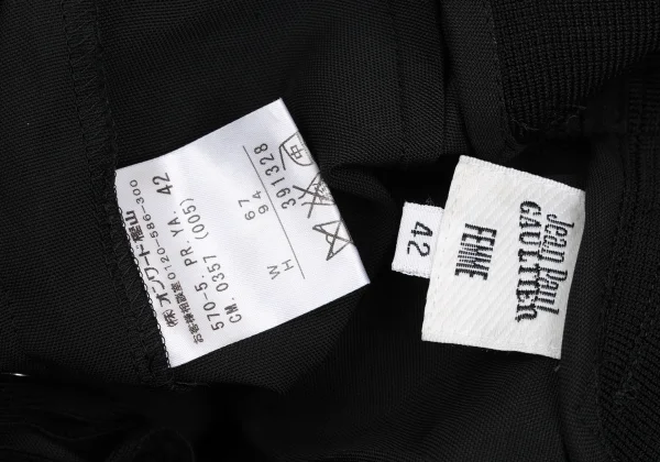 Jean Paul GAULTIER FEMME Side Lace-up Belted Pants K-169585_018