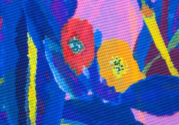 ISSEY MIYAKE me PARAKEET Graphic Print Stretch Pleats T-shirt K-169588_012