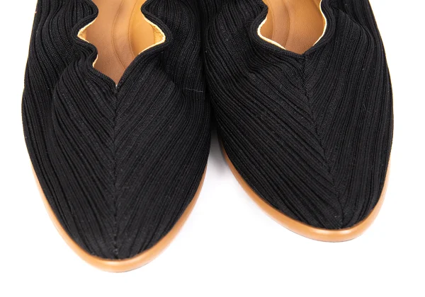 PLEATS PLEASE Pleated Flat Shoes K-169590_005