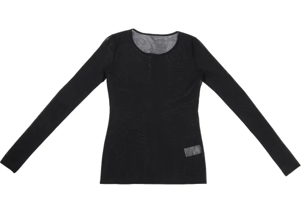 LIMI feu Tulle Stretch Top K-169592_002