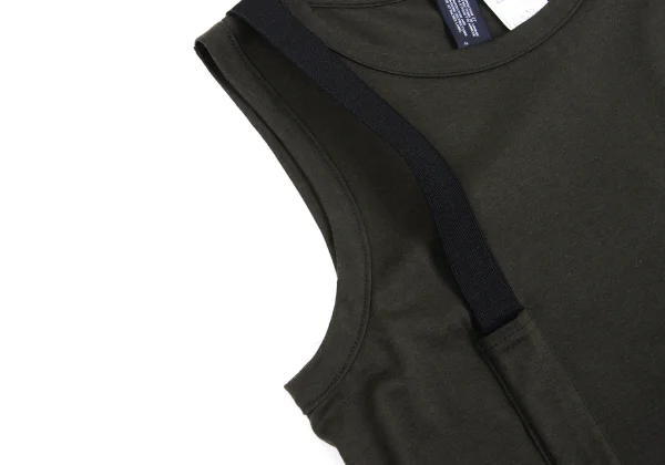 LIMI feu Suspender Gathered Design Tank Top K-169593_005