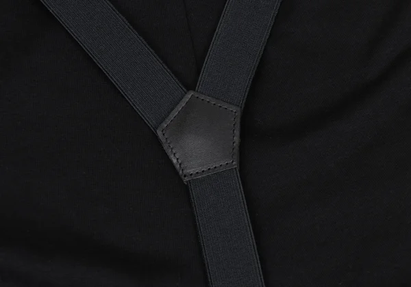 LIMI feu Suspender Gathered Design Long T-shirt K-169594_010