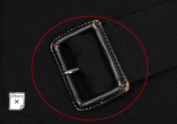 L'EQUIPE YOSHIE INABA Wool Gabardine Belted Zip-up Blouson K-169596_008