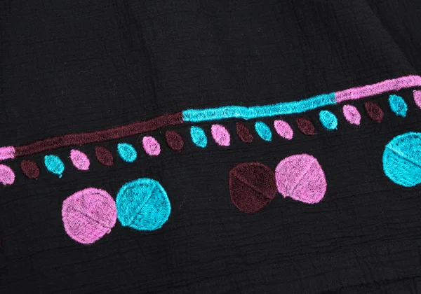 ISSEY MIYAKE me Embroidery Design Cauliflower Switching Dress K-169598_008