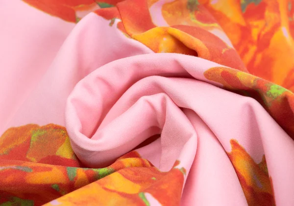 ISSEY MIYAKE Nylon Stretch Flower Print Pants K-169605_016