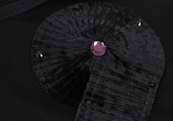 ISSEY MIYAKE Bijou Tape Decorated Stretch Dress K-169608_005