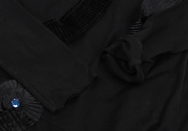 ISSEY MIYAKE Bijou Tape Decorated Stretch Dress K-169608_008