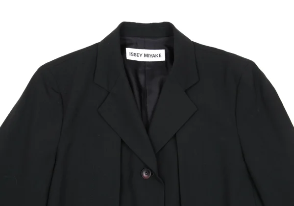 ISSEY MIYAKE Wool Dart Design Stretch Jacket K-169609_003