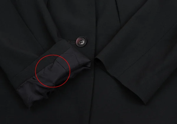 ISSEY MIYAKE Wool Dart Design Stretch Jacket K-169609_006