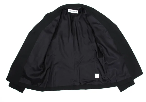 ISSEY MIYAKE Wool Dart Design Stretch Jacket K-169609_012