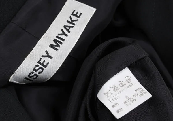 ISSEY MIYAKE Wool Dart Design Stretch Jacket K-169609_016