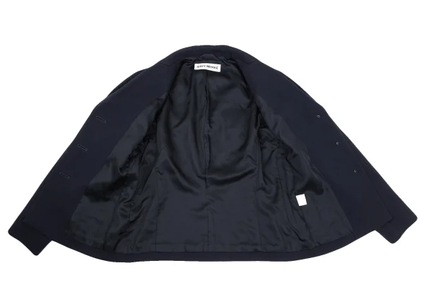 ISSEY MIYAKE Wool Diamond Switching Jacket K-169610_011