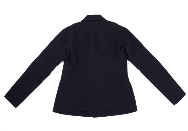 ISSEY MIYAKE Wool Diamond Switching Jacket K-169610_012