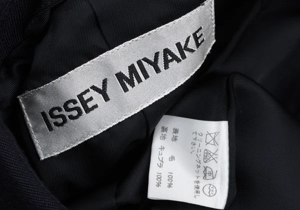 ISSEY MIYAKE Wool Diamond Switching Jacket K-169610_016
