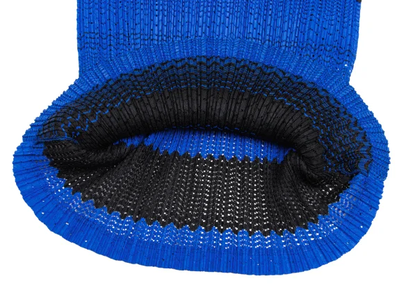 PLEATS PLEASE Gradient Stripe Mesh T Shirt & Skirt K-169616_008