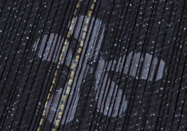 PLEATS PLEASE Denim Transfer Print Sleeveless Dress K-169619_011