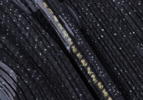 PLEATS PLEASE Denim Transfer Print Sleeveless Dress K-169619_015