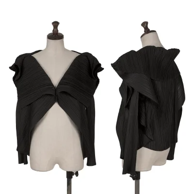 PLEATS PLEASE Frill Collar 1B Jacket