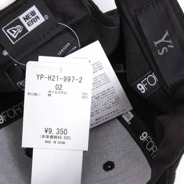Y's x NEW ERA  940VS Logo Embroidery Cap K-169623_013