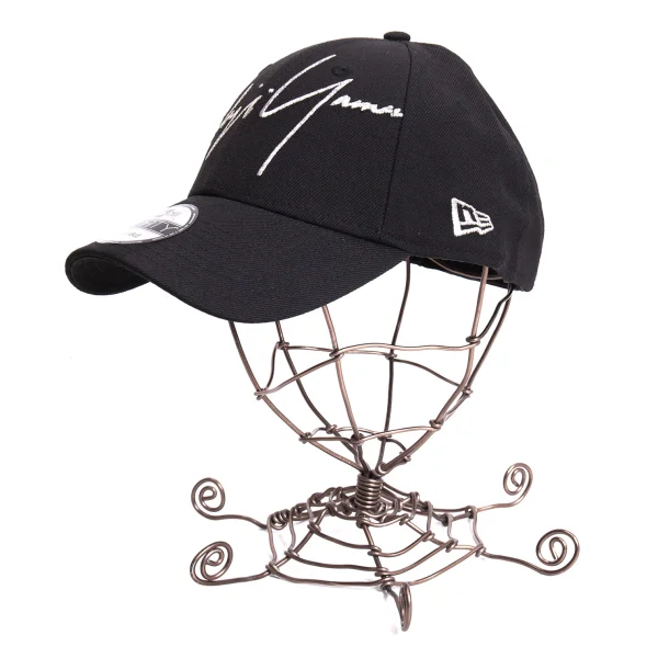 Yohji Yamamoto POUR HOMME x NEW ERA Logo Embroidery Cap Black  K-169624_001