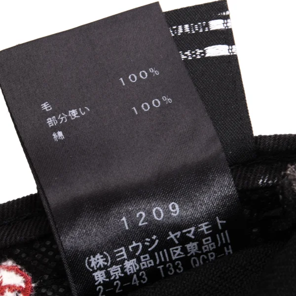 Yohji Yamamoto POUR HOMME x NEW ERA Logo Embroidery Cap K-169624_013