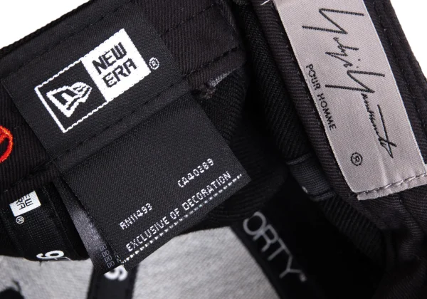 Yohji Yamamoto POUR HOMME x NEW ERA Logo Embroidery Cap K-169624_014