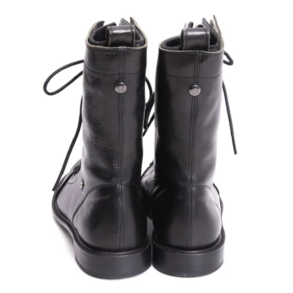 Y's Felt Layered Leather Boots K-169625_009