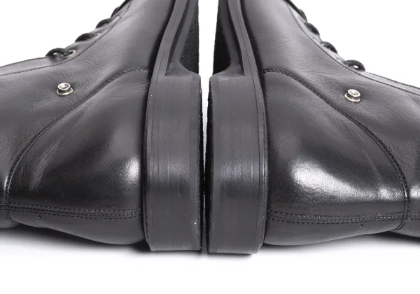 Y's Felt Layered Leather Boots K-169625_016