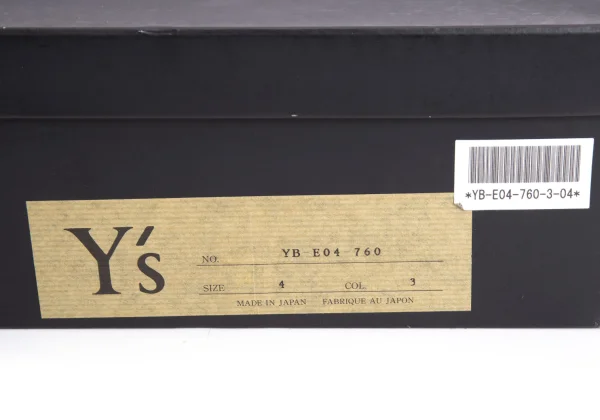 Y's Felt Layered Leather Boots K-169625_019