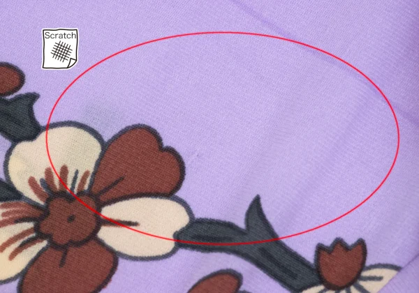 COMME des GARCONS Front Opening Design Botanical Printed T-shirt K-169634_008