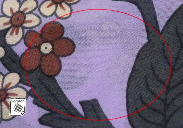 COMME des GARCONS Front Opening Design Botanical Printed T-shirt K-169634_017