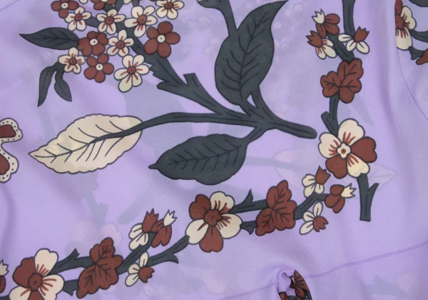 COMME des GARCONS Front Opening Design Botanical Printed T-shirt K-169634_019