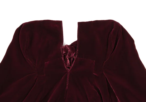 COMME des GARCONS Velvet Knot Design Blouse K-169636_004